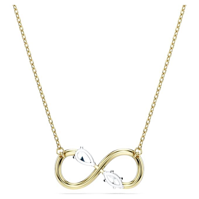 Eternity-hanger met in het laboratorium gekweekte diamanten 0,35 karaat in totaal, gemengde vormen, 14K geelgoud Eternity-hanger met in het laboratorium gekweekte diamanten 0,35 karaat in totaal, gemengde vormen, 14K geelgoud