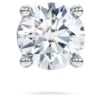 Eternity-oorbellen met in het laboratorium gekweekte diamanten 0,5 ct totaal, enkel, ronde vorm, 14K witgoud Eternity-oorbellen met in het laboratorium gekweekte diamanten 0,5 ct totaal, enkel, ronde vorm, 14K witgoud