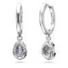 Eternity-oorbellen met in het laboratorium gekweekte diamanten 1,25 karaat in totaal, peervorm, 14-karaats witgoud Eternity-oorbellen met in het laboratorium gekweekte diamanten 1,25 karaat in totaal, peervorm, 14-karaats witgoud