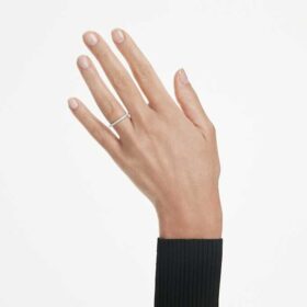 Eternity-ring met in het laboratorium gekweekte diamanten 0,2 ct in totaal, ronde vorm, 14K witgoud Eternity-ring met in het laboratorium gekweekte diamanten 0,2 ct in totaal, ronde vorm, 14K witgoud
