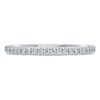 Eternity-ring met in het laboratorium gekweekte diamanten 0,2 ct in totaal, ronde vorm, 14K witgoud Eternity-ring met in het laboratorium gekweekte diamanten 0,2 ct in totaal, ronde vorm, 14K witgoud
