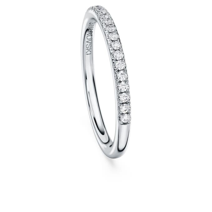 Eternity-ring met in het laboratorium gekweekte diamanten 0,2 ct in totaal, ronde vorm, 14K witgoud Eternity-ring met in het laboratorium gekweekte diamanten 0,2 ct in totaal, ronde vorm, 14K witgoud