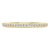 Eternity-ring met in het laboratorium gekweekte diamanten 0,2 karaat in totaal, ronde vorm, 14-karaats geelgoud Eternity-ring met in het laboratorium gekweekte diamanten 0,2 karaat in totaal, ronde vorm, 14-karaats geelgoud