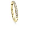 Eternity-ring met in het laboratorium gekweekte diamanten 0,4 karaat in totaal, ronde vorm, 14-karaats geelgoud Eternity-ring met in het laboratorium gekweekte diamanten 0,4 karaat in totaal, ronde vorm, 14-karaats geelgoud