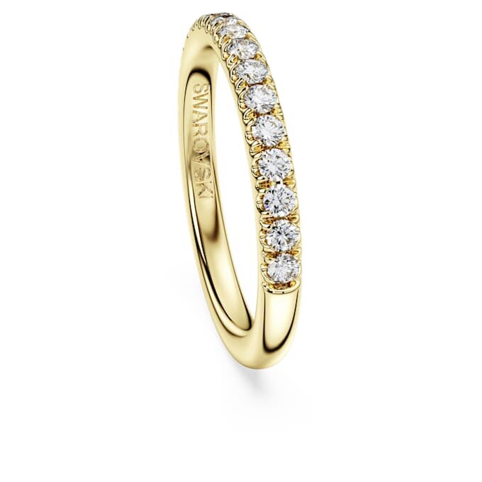 Eternity-ring met in het laboratorium gekweekte diamanten 0,4 karaat in totaal, ronde vorm, 14-karaats geelgoud Eternity-ring met in het laboratorium gekweekte diamanten 0,4 karaat in totaal, ronde vorm, 14-karaats geelgoud