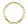 Eternity-ring met in het laboratorium gekweekte diamanten 0,4 karaat in totaal, ronde vorm, 14-karaats geelgoud Eternity-ring met in het laboratorium gekweekte diamanten 0,4 karaat in totaal, ronde vorm, 14-karaats geelgoud