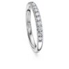 Eternity-ring met in het laboratorium gekweekte diamanten 0,4 karaat in totaal, ronde vorm, 14K witgoud Eternity-ring met in het laboratorium gekweekte diamanten 0,4 karaat in totaal, ronde vorm, 14K witgoud