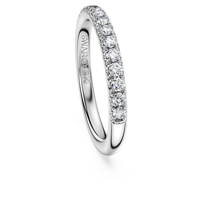 Eternity-ring met in het laboratorium gekweekte diamanten 0,4 karaat in totaal, ronde vorm, 14K witgoud Eternity-ring met in het laboratorium gekweekte diamanten 0,4 karaat in totaal, ronde vorm, 14K witgoud