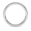 Eternity-ring met in het laboratorium gekweekte diamanten 0,4 karaat in totaal, ronde vorm, 14K witgoud Eternity-ring met in het laboratorium gekweekte diamanten 0,4 karaat in totaal, ronde vorm, 14K witgoud
