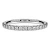 Eternity-ring met in het laboratorium gekweekte diamanten 0,4 karaat in totaal, ronde vorm, sterlingzilver Eternity-ring met in het laboratorium gekweekte diamanten 0,4 karaat in totaal, ronde vorm, sterlingzilver