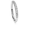 Eternity-ring met in het laboratorium gekweekte diamanten 0,4 karaat in totaal, ronde vorm, sterlingzilver Eternity-ring met in het laboratorium gekweekte diamanten 0,4 karaat in totaal, ronde vorm, sterlingzilver