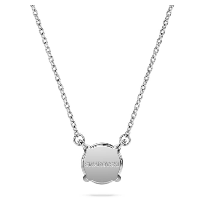 Eternity Solitaire hanger met in het laboratorium gekweekte diamanten 1 Ct Tw, ronde vorm, 14K witgoud Eternity Solitaire hanger met in het laboratorium gekweekte diamanten 1 Ct Tw, ronde vorm, 14K witgoud