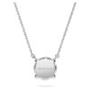 Eternity Solitaire hanger met in het laboratorium gekweekte diamanten 2 karaat in totaal, ronde vorm, 14K witgoud Eternity Solitaire hanger met in het laboratorium gekweekte diamanten 2 karaat in totaal, ronde vorm, 14K witgoud