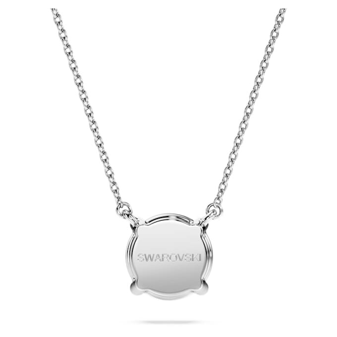 Eternity Solitaire hanger met in het laboratorium gekweekte diamanten 2 karaat in totaal, ronde vorm, 14K witgoud Eternity Solitaire hanger met in het laboratorium gekweekte diamanten 2 karaat in totaal, ronde vorm, 14K witgoud