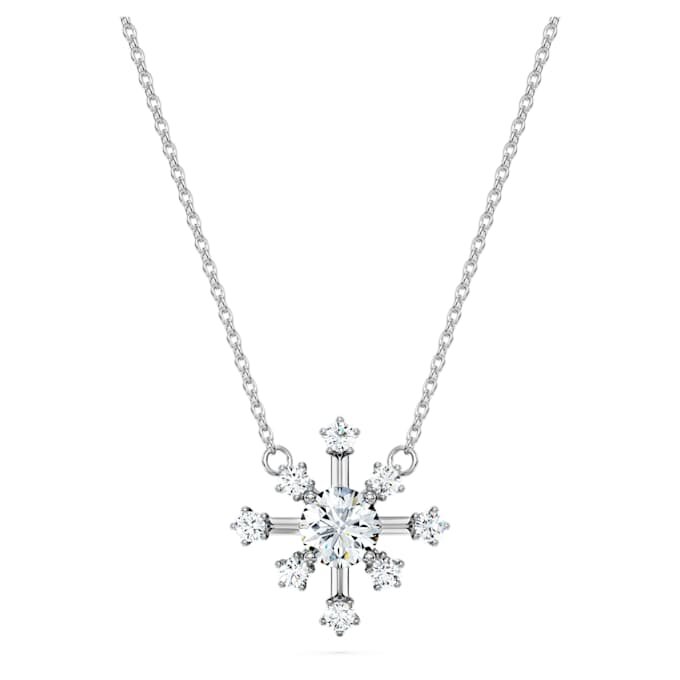 Galaxy-hanger met in het laboratorium gekweekte diamanten 0,5 karaat in totaal, ronde vorm, 14K witgoud Galaxy-hanger met in het laboratorium gekweekte diamanten 0,5 karaat in totaal, ronde vorm, 14K witgoud