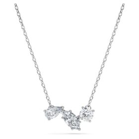 Galaxy-hanger met in het laboratorium gekweekte diamanten, 0,82 karaat in totaal, gemengde vormen, sterlingzilver Galaxy-hanger met in het laboratorium gekweekte diamanten, 0,82 karaat in totaal, gemengde vormen, sterlingzilver