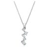 Galaxy-hanger met in het laboratorium gekweekte diamanten 0,9 karaat in totaal, gemengde vormen, 14-karaats witgoud Galaxy-hanger met in het laboratorium gekweekte diamanten 0,9 karaat in totaal, gemengde vormen, 14-karaats witgoud