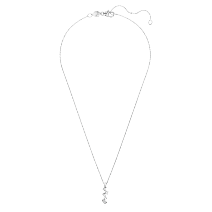 Galaxy-hanger met in het laboratorium gekweekte diamanten 0,9 karaat in totaal, gemengde vormen, 14-karaats witgoud Galaxy-hanger met in het laboratorium gekweekte diamanten 0,9 karaat in totaal, gemengde vormen, 14-karaats witgoud