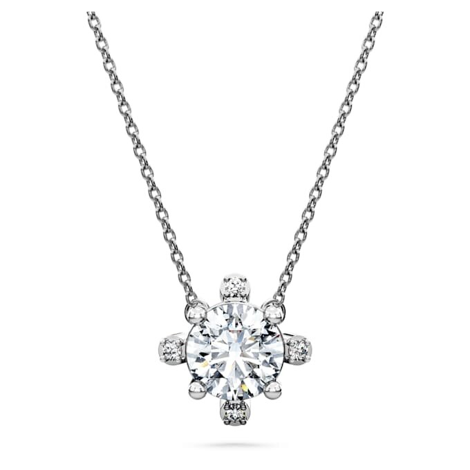 Galaxy-hanger met in het laboratorium gekweekte diamanten 1,05 karaat in totaal, ronde vorm, 14K witgoud Galaxy-hanger met in het laboratorium gekweekte diamanten 1,05 karaat in totaal, ronde vorm, 14K witgoud