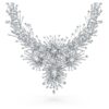 Galaxy-ketting met in het laboratorium gekweekte diamanten 156,62 Ct Tw, gemengde vormen, 18K witgoud Galaxy-ketting met in het laboratorium gekweekte diamanten 156,62 Ct Tw, gemengde vormen, 18K witgoud
