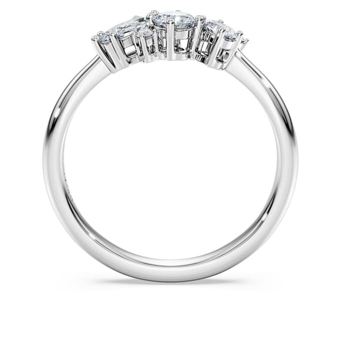 Galaxy-ring met in het laboratorium gekweekte diamanten 0,43 ct in totaal, gemengde vormen, sterlingzilver Galaxy-ring met in het laboratorium gekweekte diamanten 0,43 ct in totaal, gemengde vormen, sterlingzilver