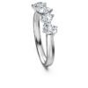 Galaxy Ring met in het laboratorium gekweekte diamanten, 1 karaat in totaal, diverse vormen, 14-karaats witgoud Galaxy Ring met in het laboratorium gekweekte diamanten, 1 karaat in totaal, diverse vormen, 14-karaats witgoud