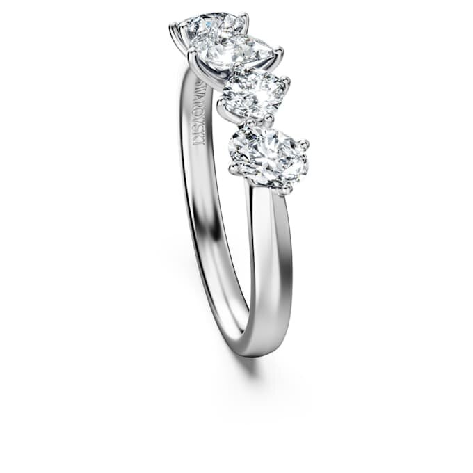 Galaxy Ring met in het laboratorium gekweekte diamanten, 1 karaat in totaal, diverse vormen, 14-karaats witgoud Galaxy Ring met in het laboratorium gekweekte diamanten, 1 karaat in totaal, diverse vormen, 14-karaats witgoud