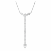 Galaxy Y-ketting met in het laboratorium gekweekte diamanten, 0,7 karaat in totaal, gemengde vormen, sterlingzilver Galaxy Y-ketting met in het laboratorium gekweekte diamanten, 0,7 karaat in totaal, gemengde vormen, sterlingzilver