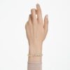 Gema-armband met gemengde slijpvormen, veelkleurig, verguld Gema-armband met gemengde slijpvormen, veelkleurig, verguld