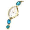 Gema-horloge met kristallen armband, goudkleurig, goudkleurige afwerking Gema-horloge met kristallen armband, goudkleurig, goudkleurige afwerking