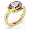 Gema Motif-ringen (3), veelkleurig, verguld Gema Motif-ringen (3), veelkleurig, verguld