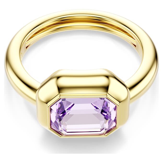 Gema Motif-ringen (3), veelkleurig, verguld Gema Motif-ringen (3), veelkleurig, verguld