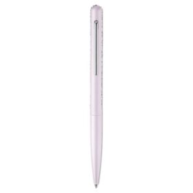 Glanzende balpen, roze, roze gelakt, verchroomd