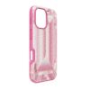 High smartphonehoesje met kristalprintmotief, iPhone® 16, roze High smartphonehoesje met kristalprintmotief, iPhone® 16, roze