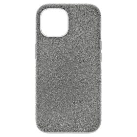 High-smartphonehoesje voor iPhone® 15, zilverkleurig