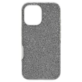 High-smartphonehoesje voor iPhone® 16, zilverkleurig