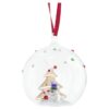 Holiday Cheers-kerstboomversiering met boom en sneeuwpop Holiday Cheers-kerstboomversiering met boom en sneeuwpop