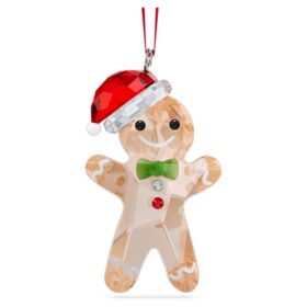 Holiday Cheers-ornament met peperkoekmannetje Holiday Cheers-ornament met peperkoekmannetje