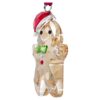 Holiday Cheers-ornament met peperkoekmannetje Holiday Cheers-ornament met peperkoekmannetje