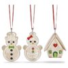 Holiday Cheers-set met peperkoekornamenten Holiday Cheers-set met peperkoekornamenten