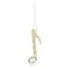 Holiday Magic muzieknoot-ornament