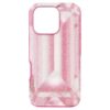 Hoog smartphonehoesje met kristallen printmotief, iPhone® 16 Pro, roze Hoog smartphonehoesje met kristallen printmotief, iPhone® 16 Pro, roze