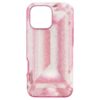 Hoog smartphonehoesje met kristallenprintmotief, iPhone® 16 Pro Max, roze Hoog smartphonehoesje met kristallenprintmotief, iPhone® 16 Pro Max, roze