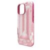 Hoog smartphonehoesje met kristallenprintmotief, iPhone® 16 Pro Max, roze Hoog smartphonehoesje met kristallenprintmotief, iPhone® 16 Pro Max, roze
