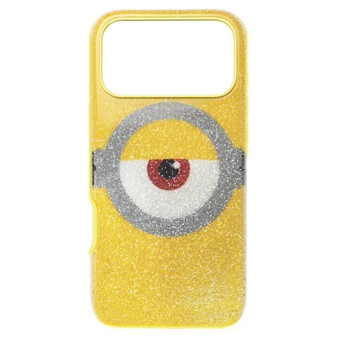 Hoog smartphonehoesje Minions, iPhone® 17 Pro Max, geel Hoog smartphonehoesje Minions, iPhone® 17 Pro Max, geel