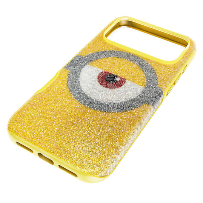 Hoog smartphonehoesje Minions, iPhone® 17 Pro Max, geel Hoog smartphonehoesje Minions, iPhone® 17 Pro Max, geel