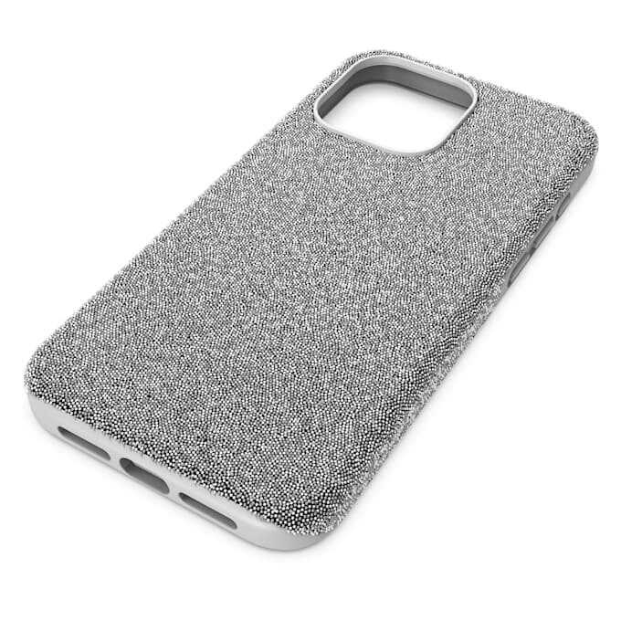 Hoog smartphonehoesje voor iPhone® 15 Pro Max, zilverkleurig Hoog smartphonehoesje voor iPhone® 15 Pro Max, zilverkleurig