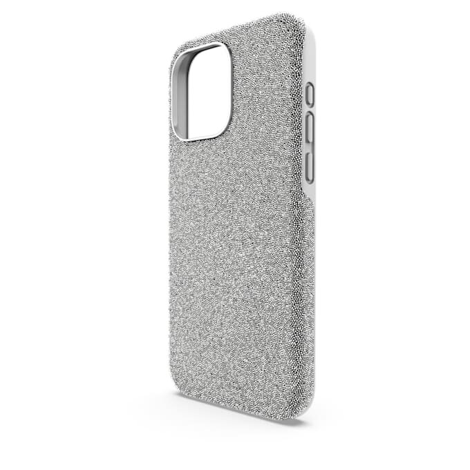 Hoog smartphonehoesje voor iPhone® 15 Pro Max, zilverkleurig Hoog smartphonehoesje voor iPhone® 15 Pro Max, zilverkleurig
