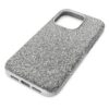 Hoog smartphonehoesje voor iPhone® 15 Pro, zilverkleurig Hoog smartphonehoesje voor iPhone® 15 Pro, zilverkleurig