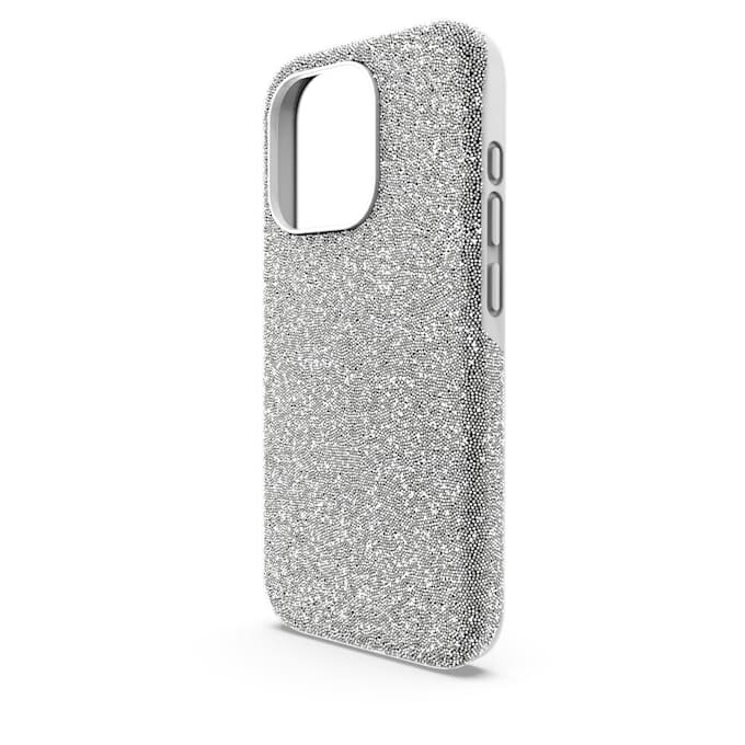 Hoog smartphonehoesje voor iPhone® 15 Pro, zilverkleurig Hoog smartphonehoesje voor iPhone® 15 Pro, zilverkleurig